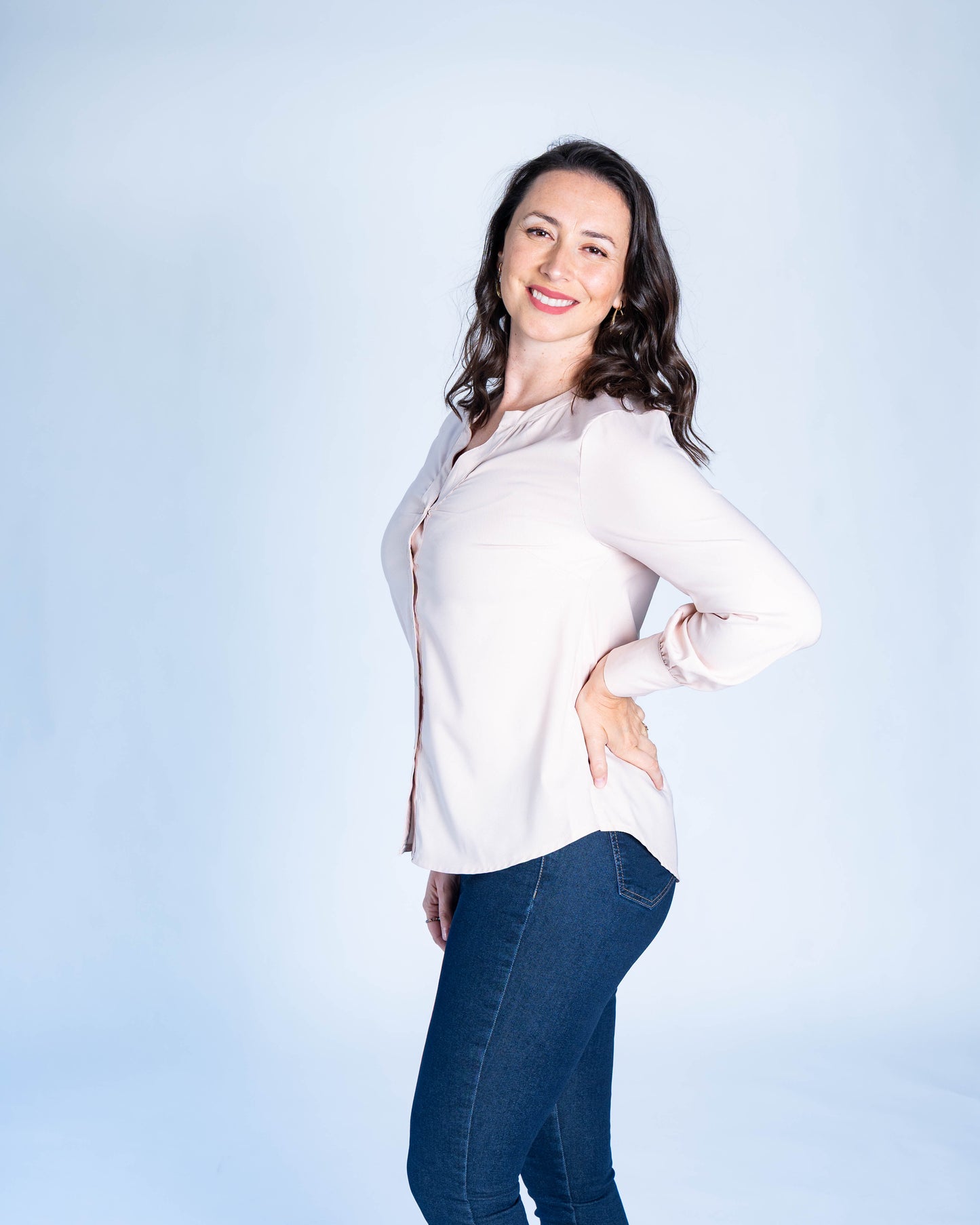 Blusa Carmen Beige