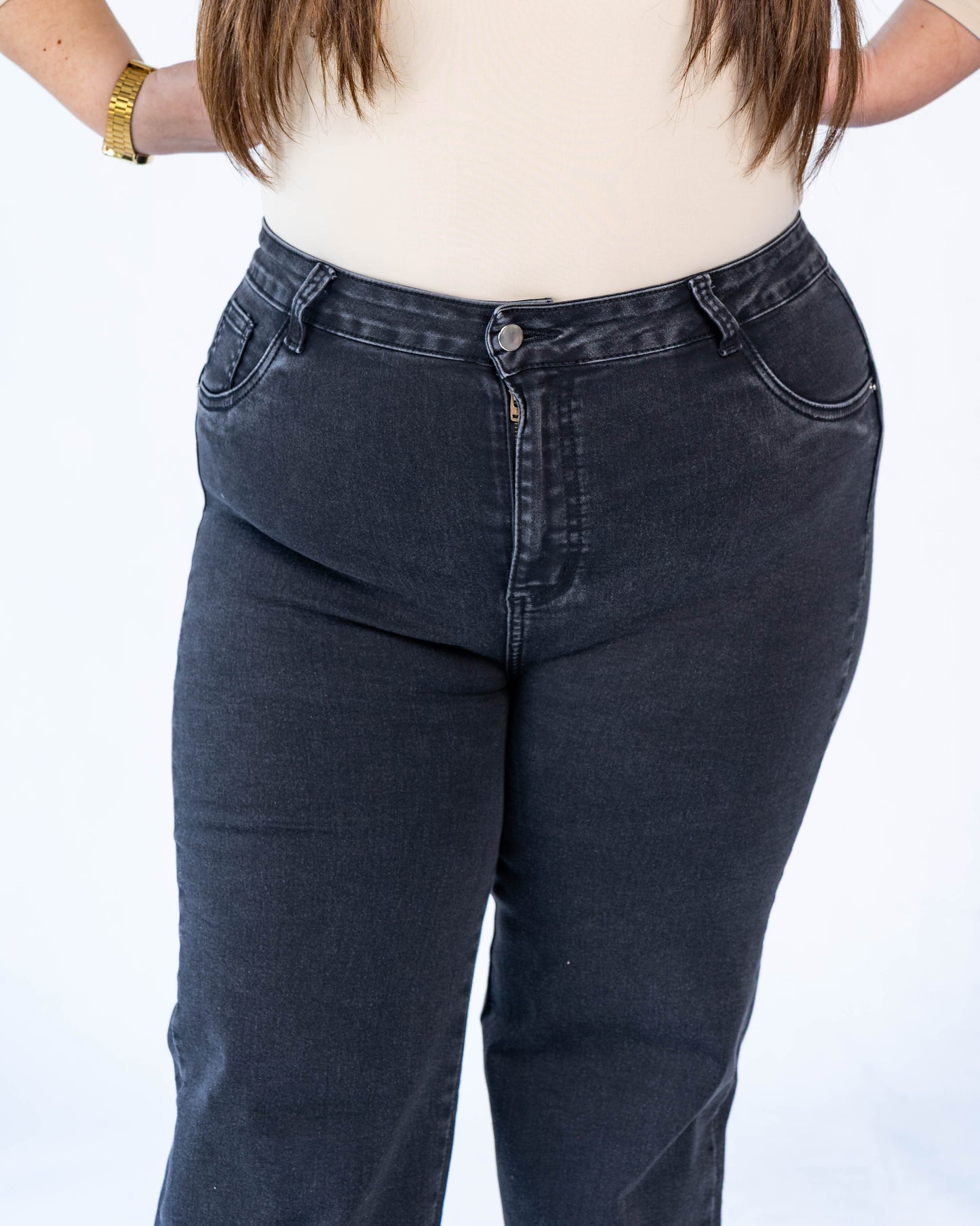 Jeans Recto Infinito negro