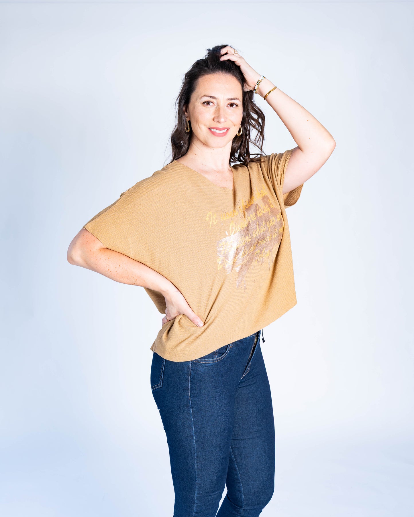 Sweater Hilo Camille Camel
