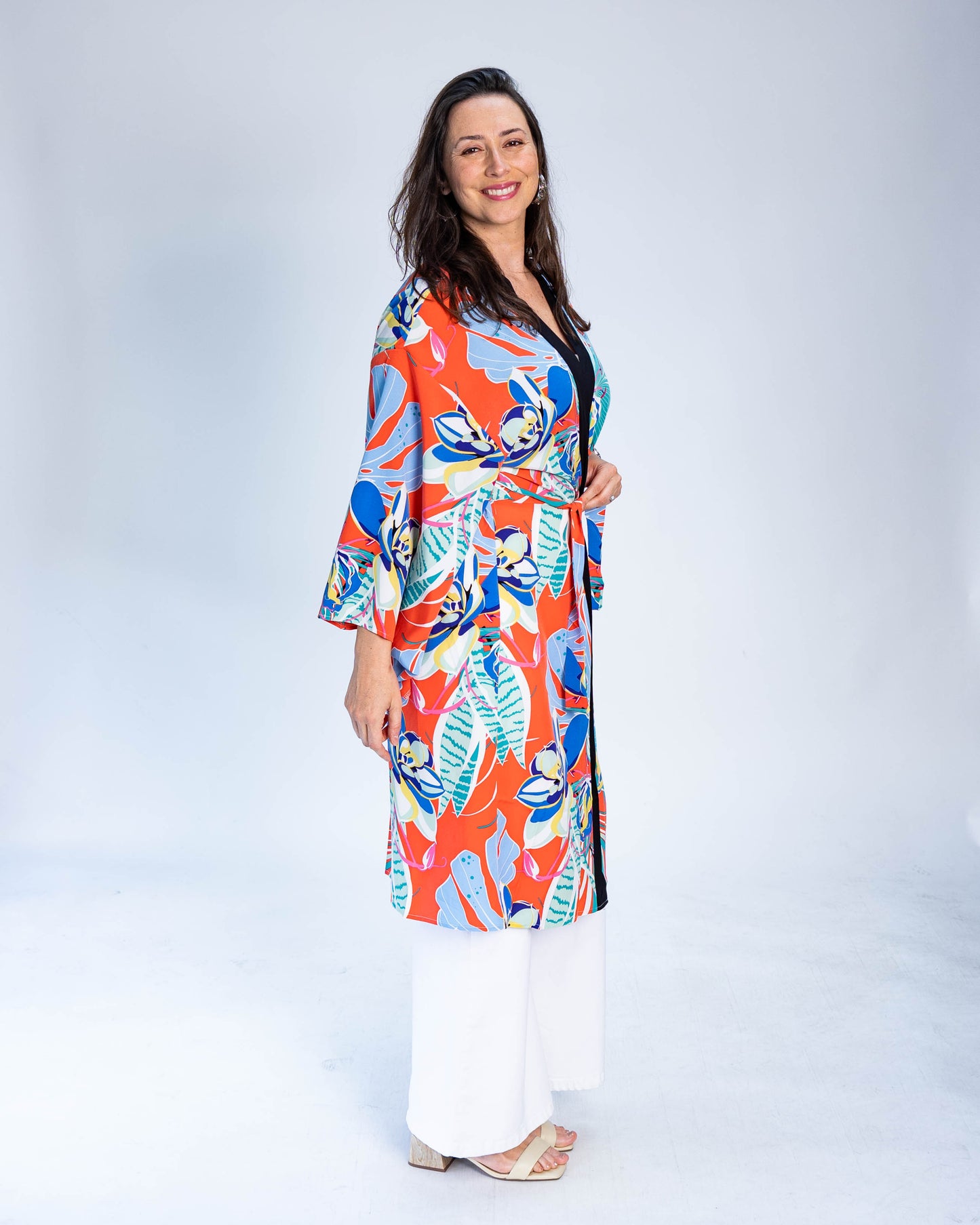 Kimono Largo Trini Multicolor
