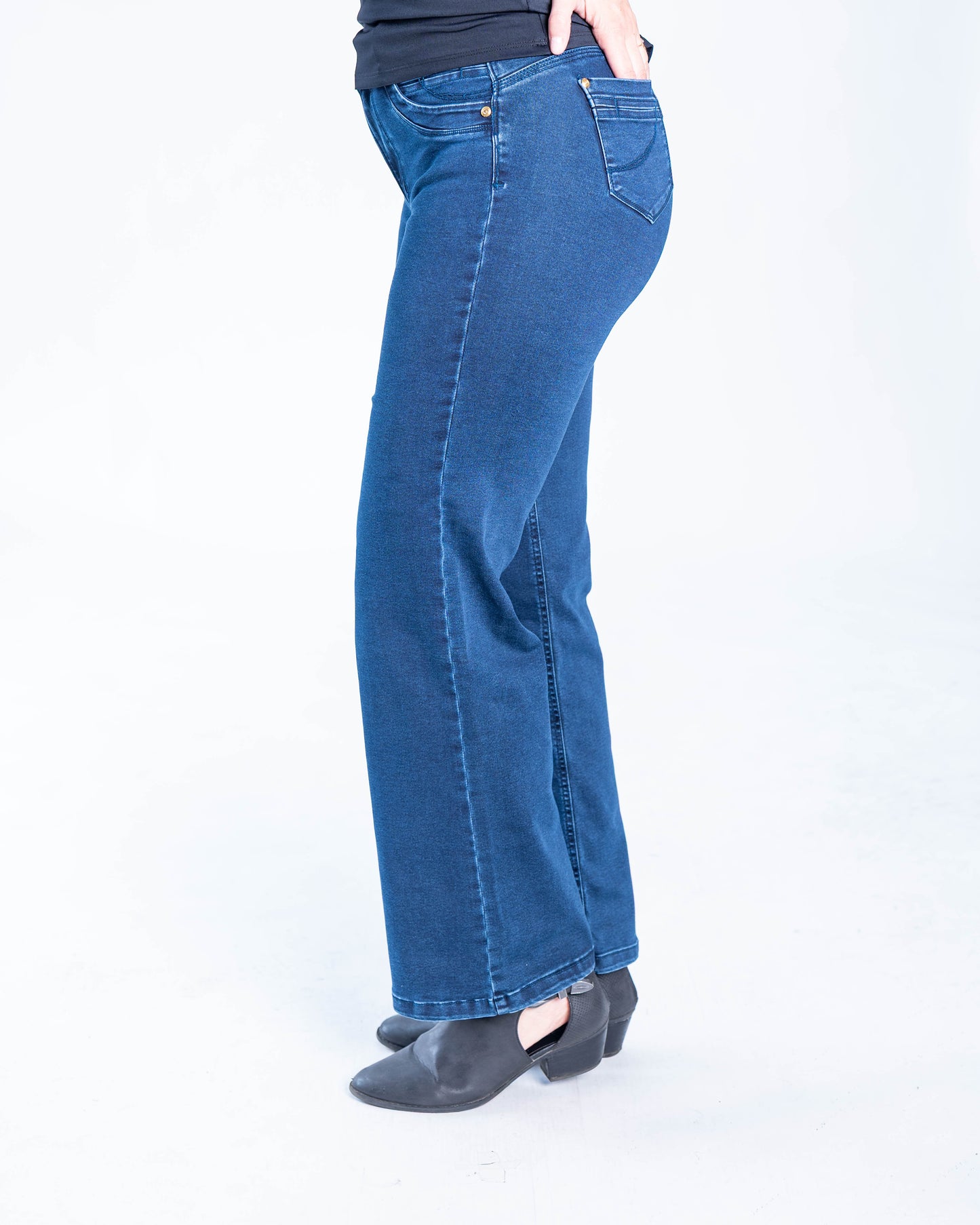 Jeans Recto Enrique Azul Oscuro