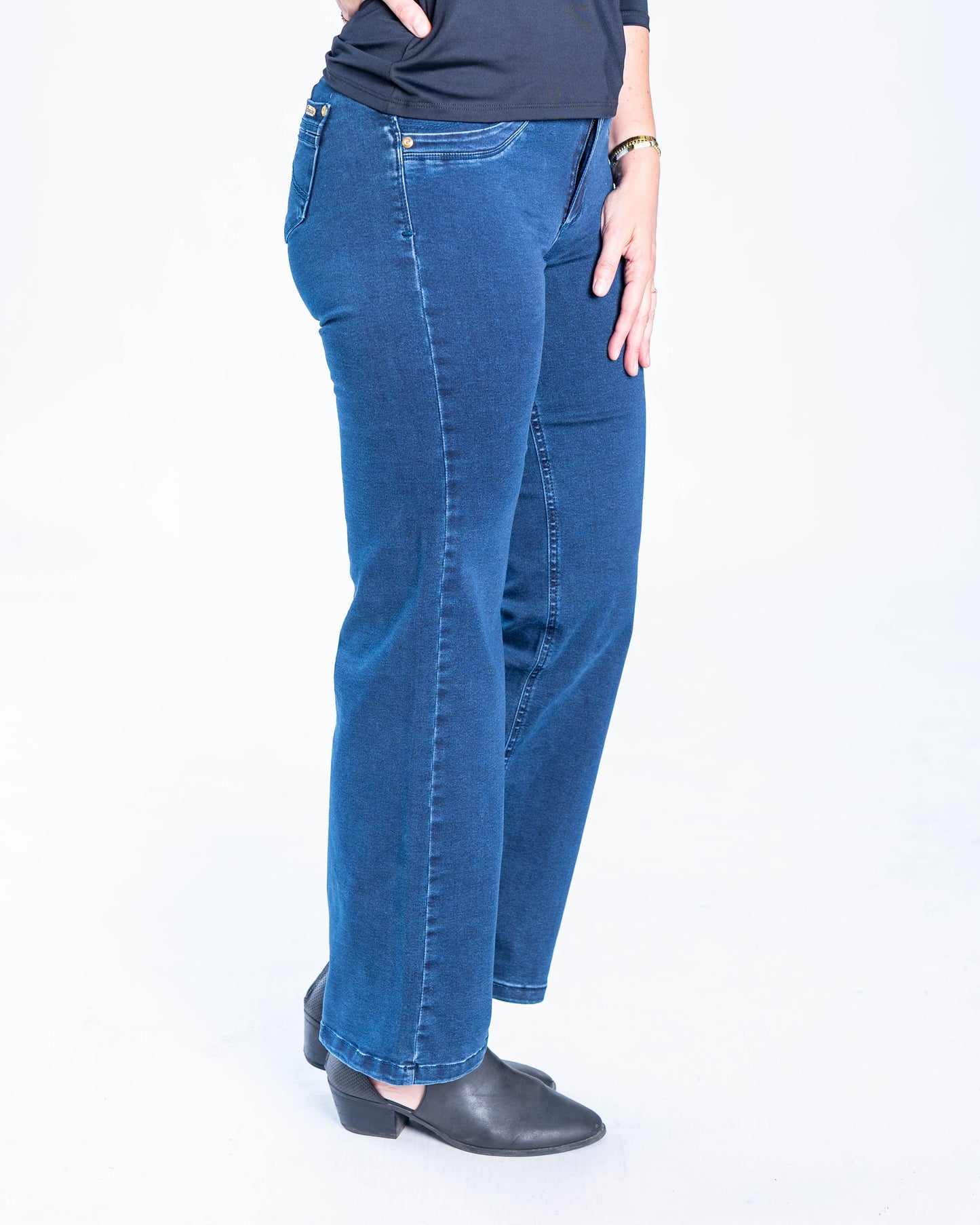 Jeans Recto Enrique Azul Oscuro