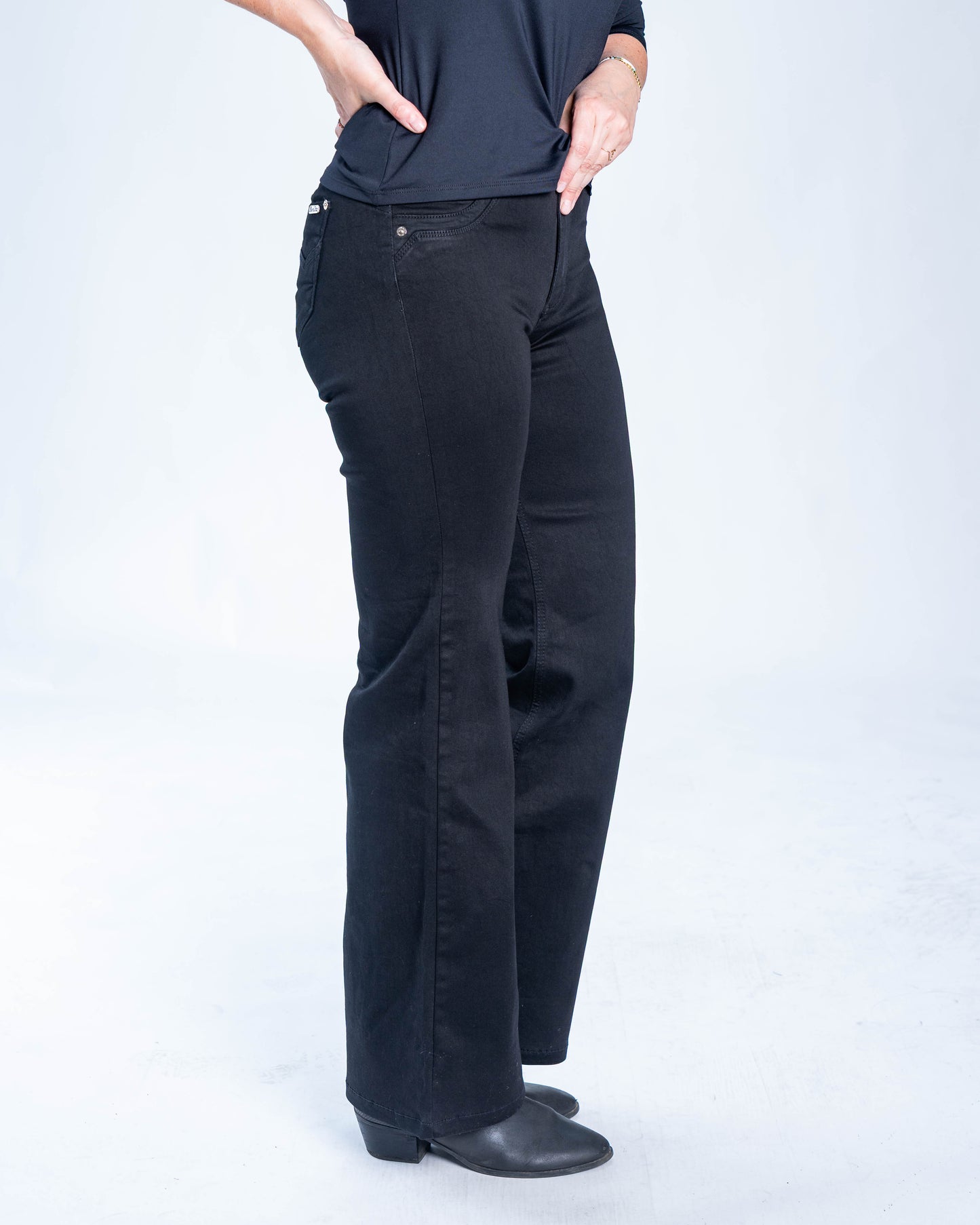 Jeans Wide Leg Roberto Negro