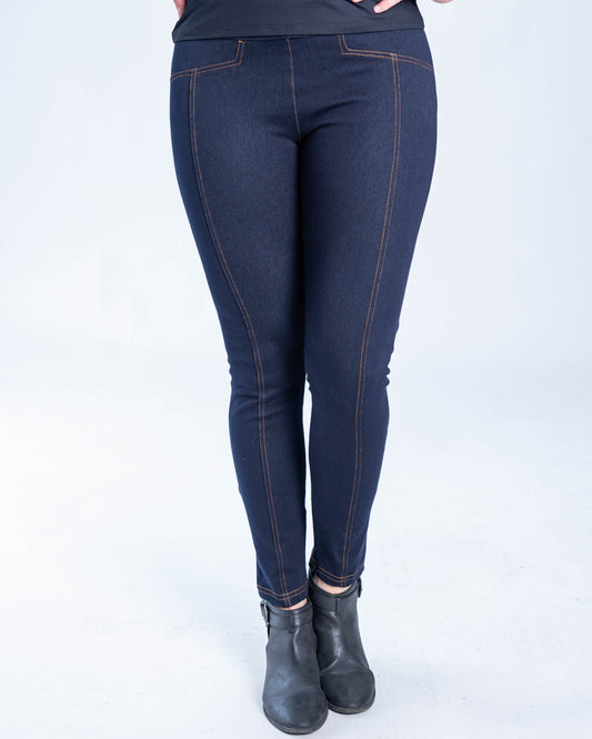 Calza Mezclilla Alexia Azul