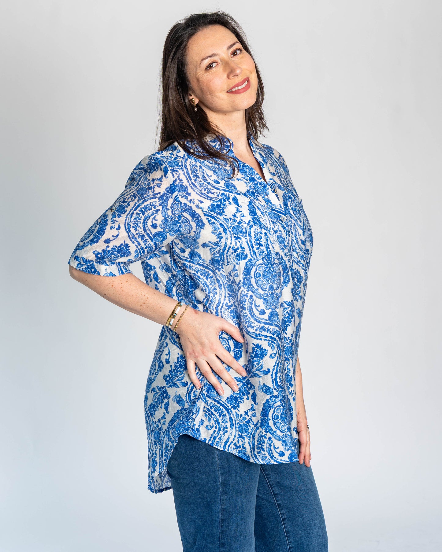 Blusa Ignacia Azul