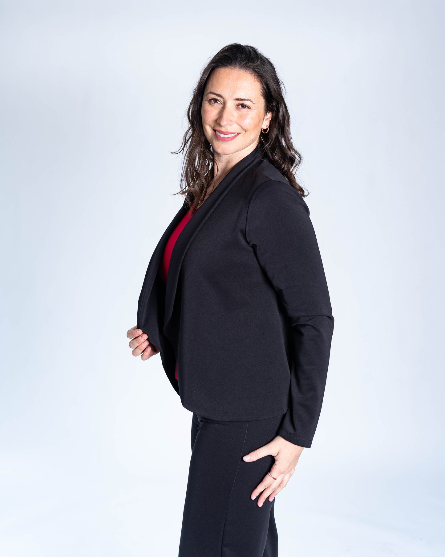 Chaqueta Ignacia Manga Larga Negra