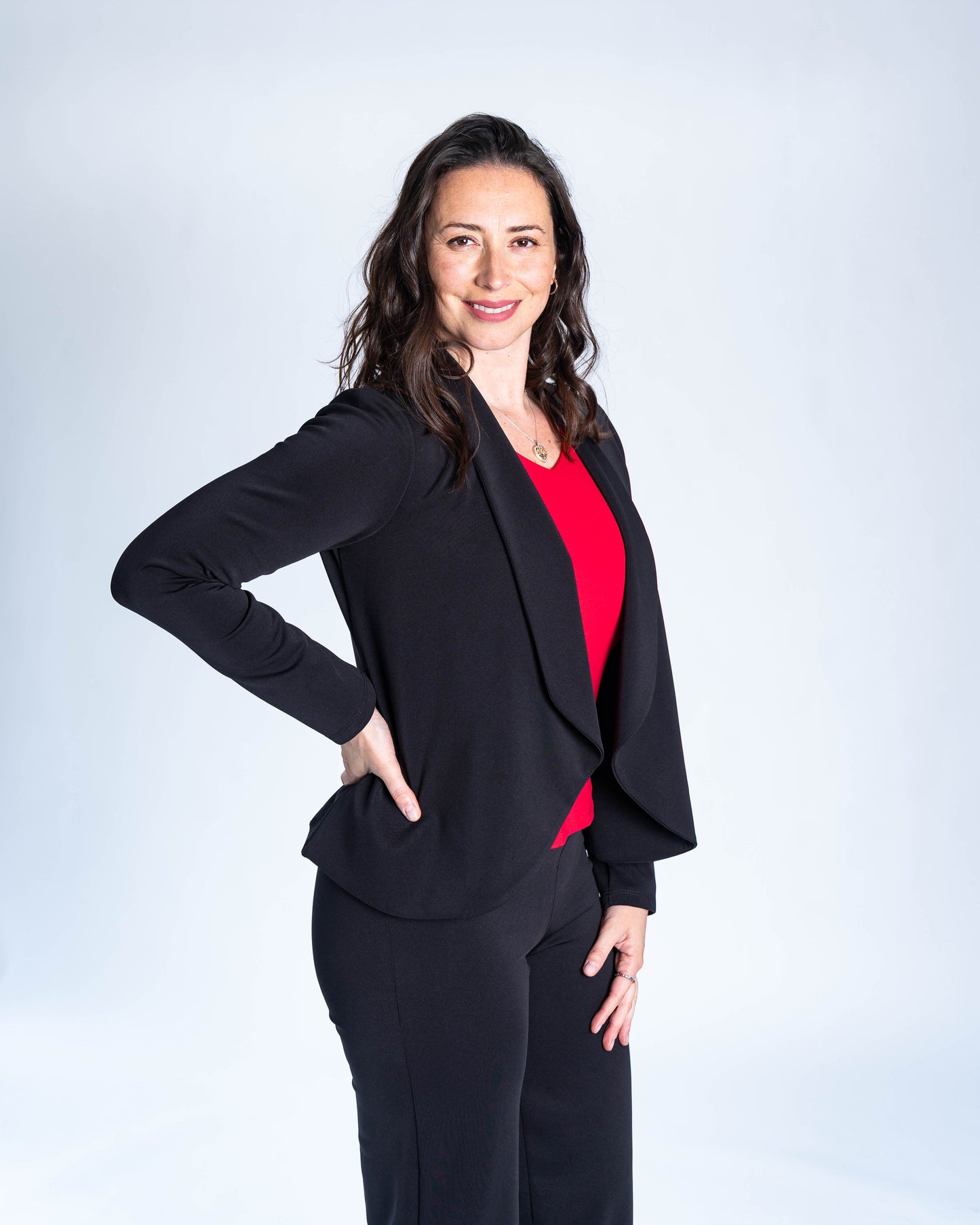 Chaqueta Ignacia Manga Larga Negra
