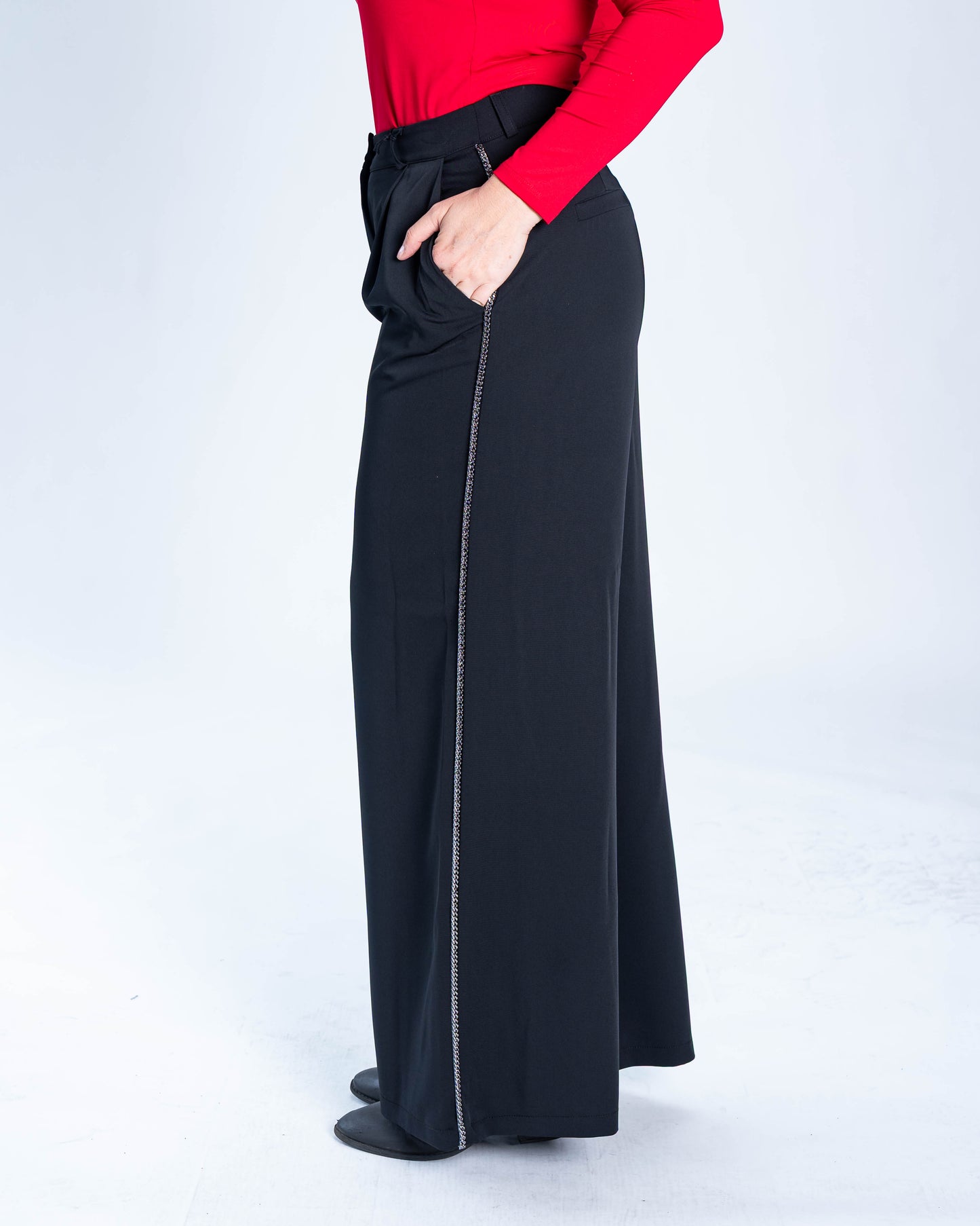 Pantalon Cadena Negro