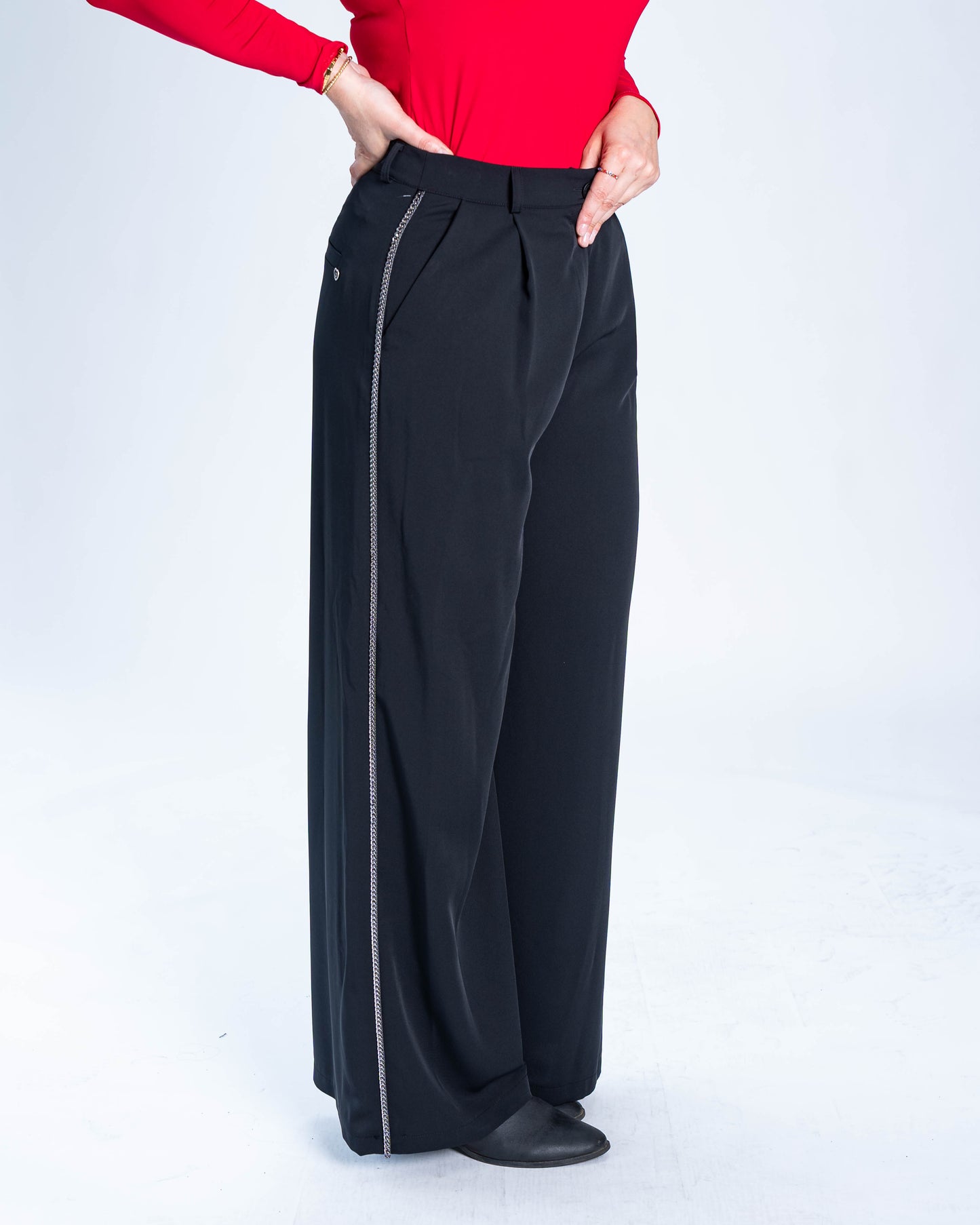 Pantalon Cadena Negro