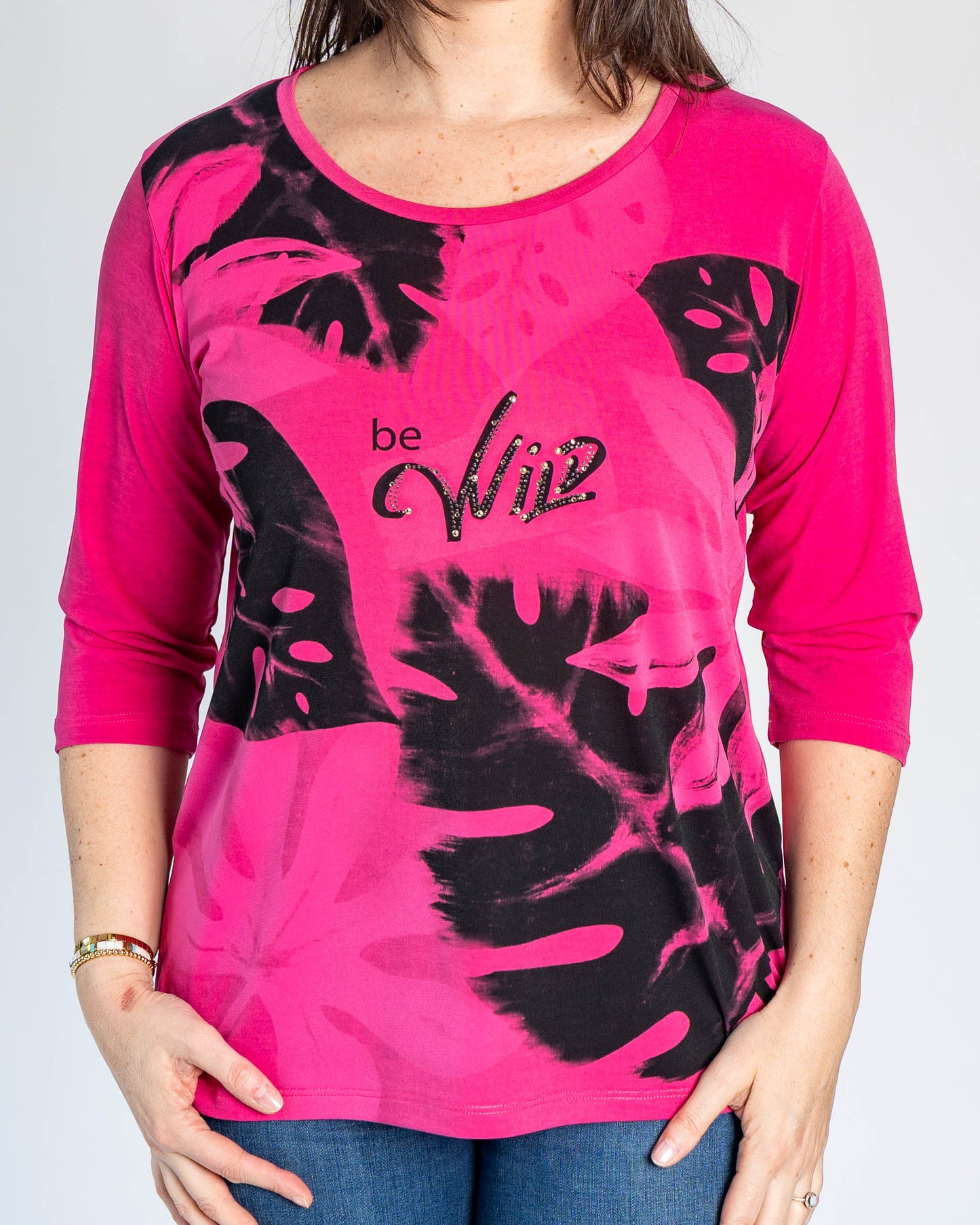 Polera Be Wild Fucsia