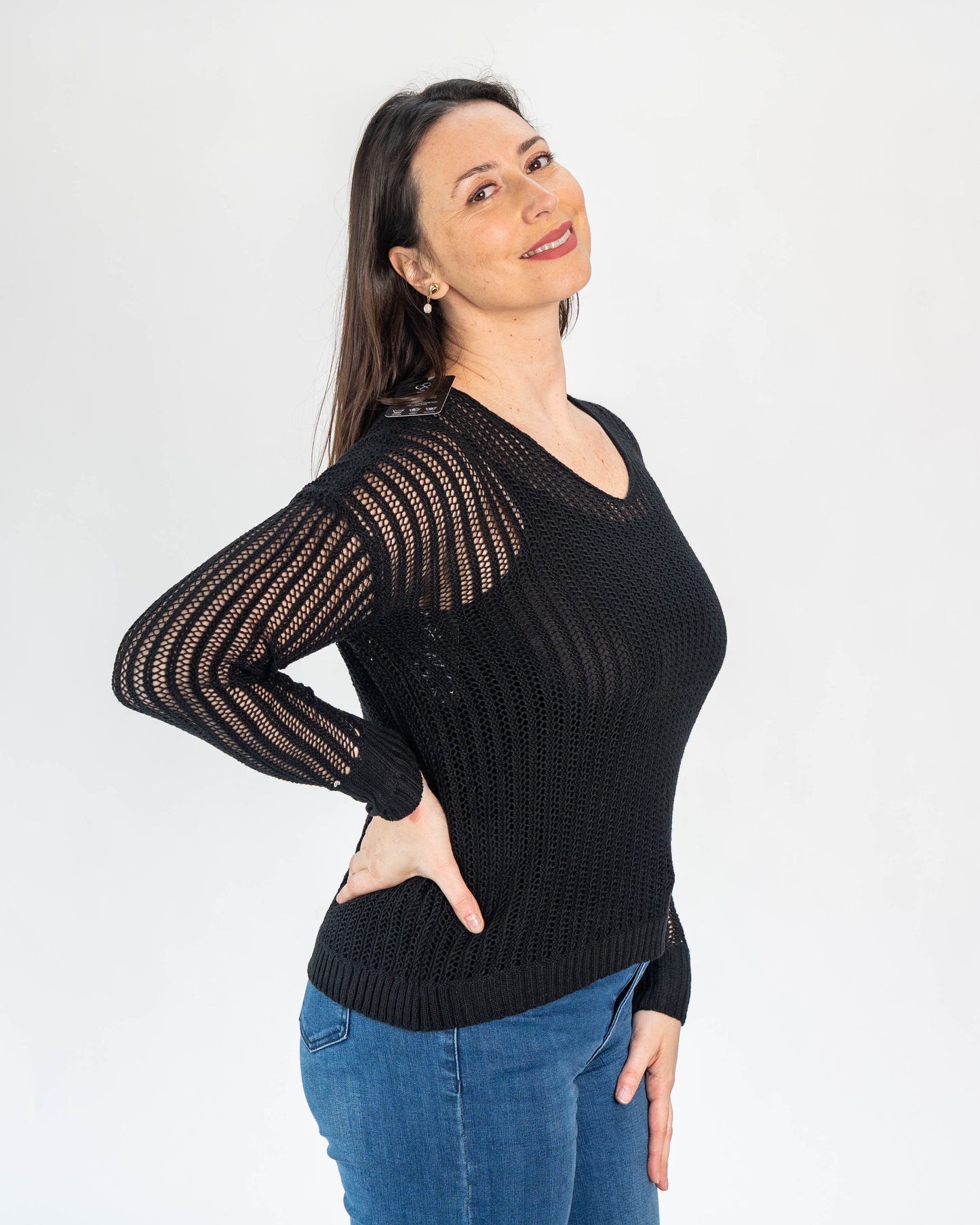 Sweater Luna Hilo Negro