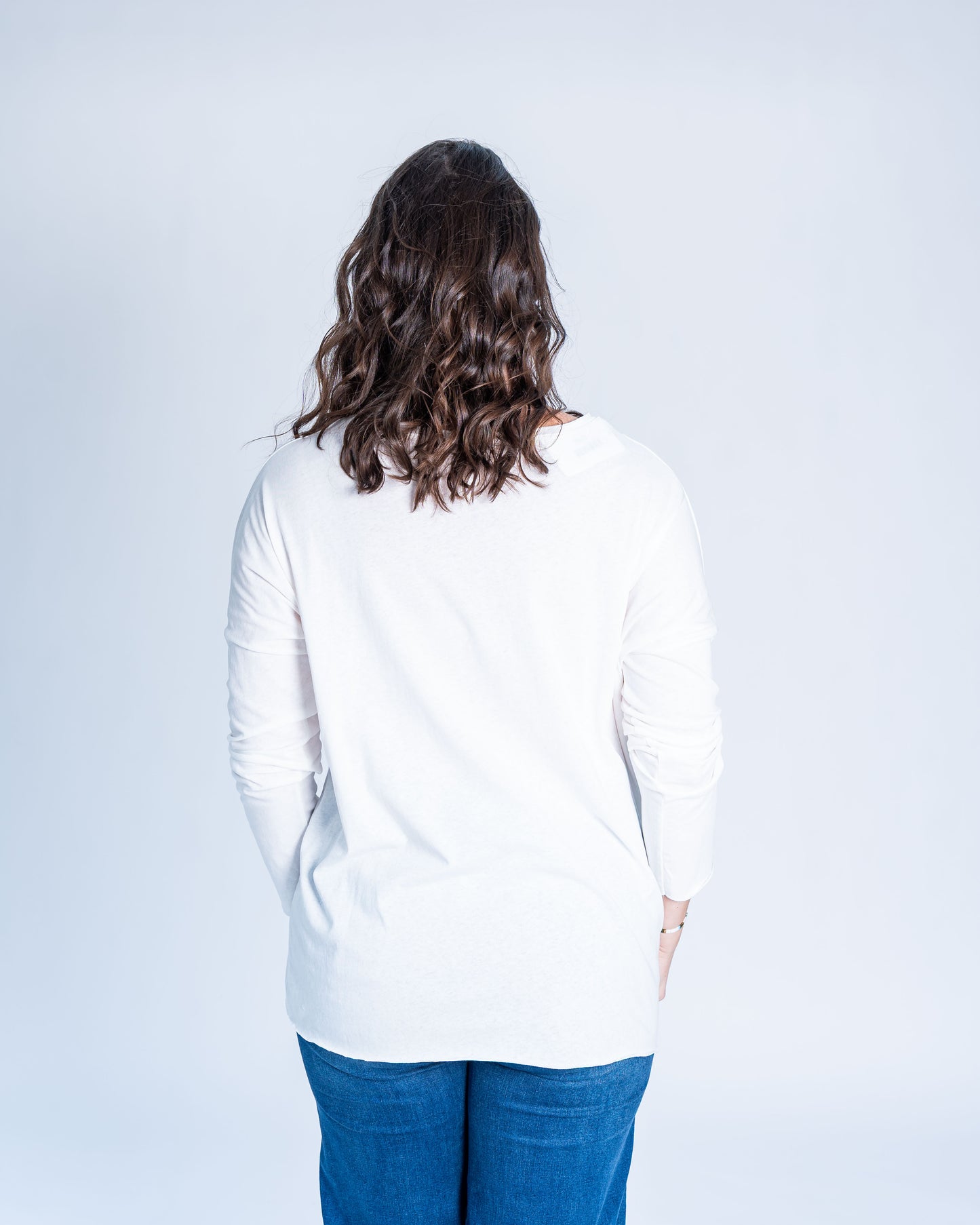 Polera Rock Gold Blanca