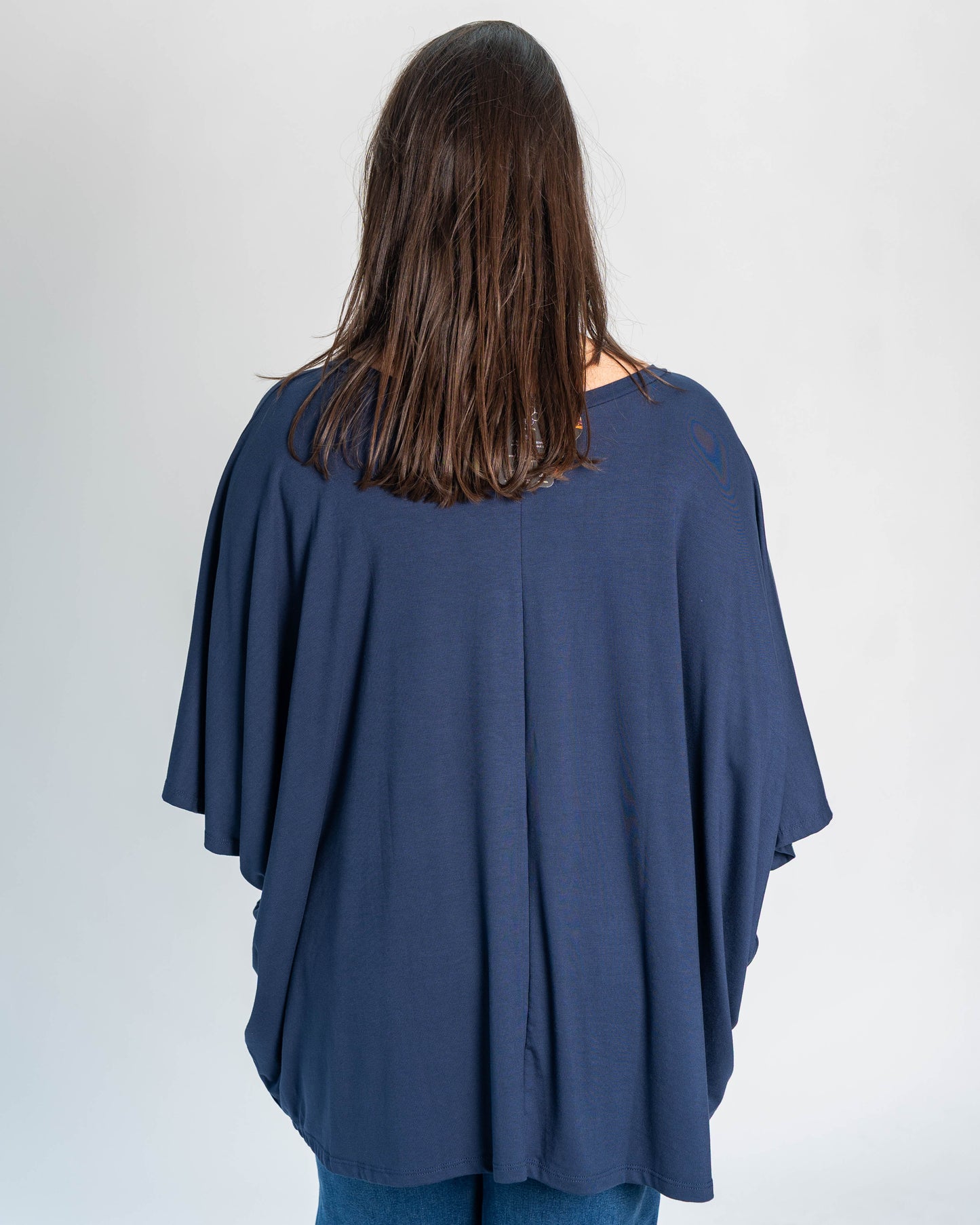 Polera Brasileña Joanna Azul