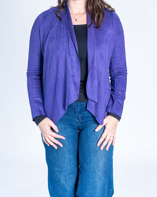 Tapado Gamuza Catalina Morado