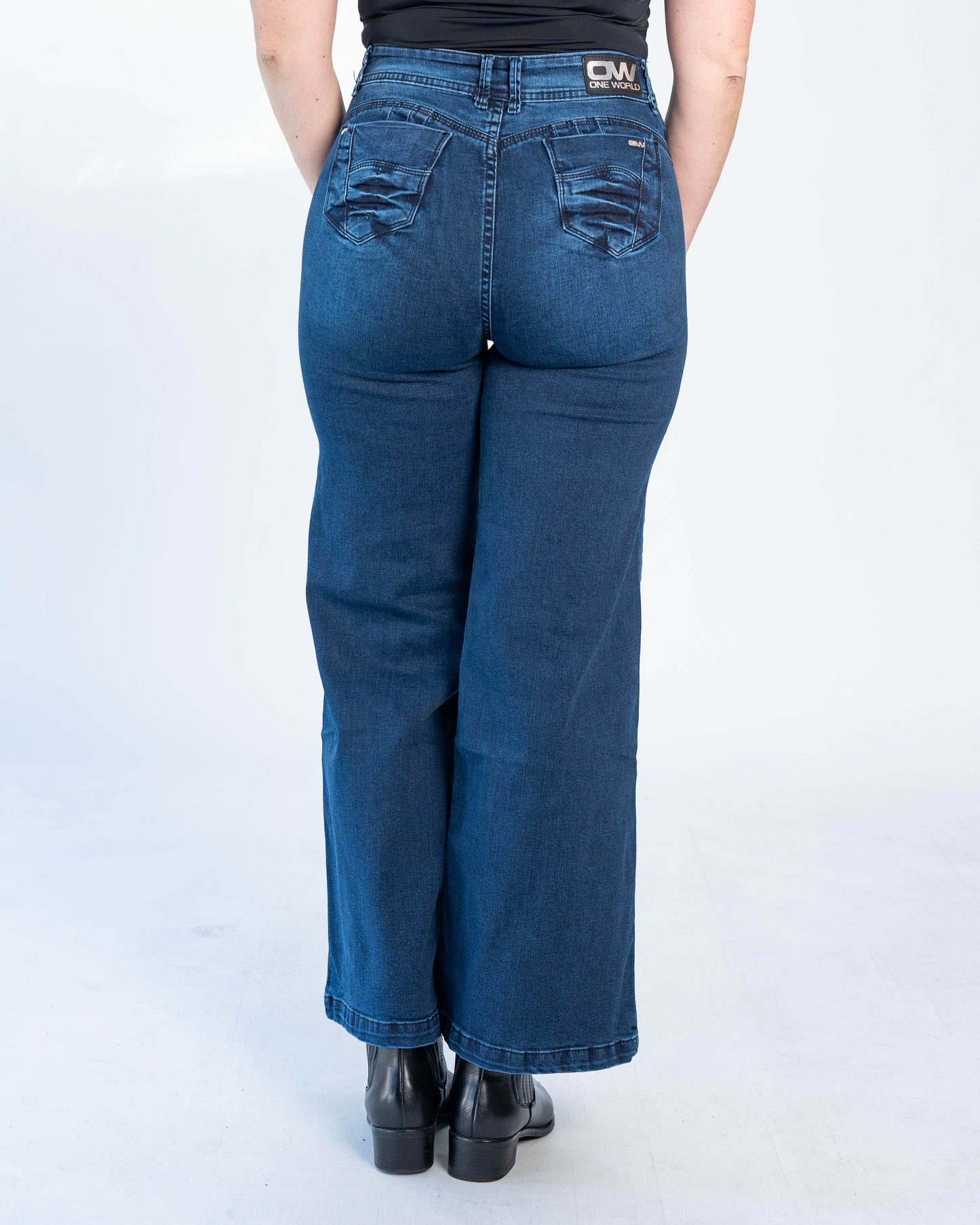 Jeans Sandy Azul Lentejuelas