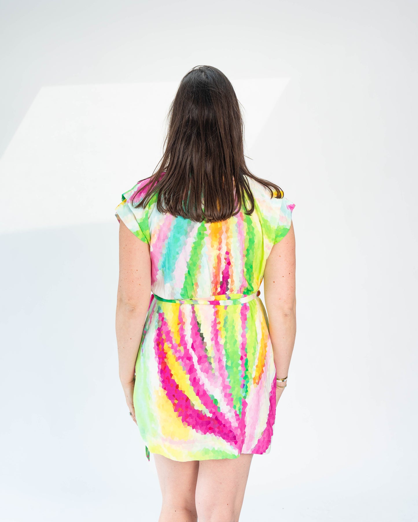 Vestido BR Arcoiris Verde