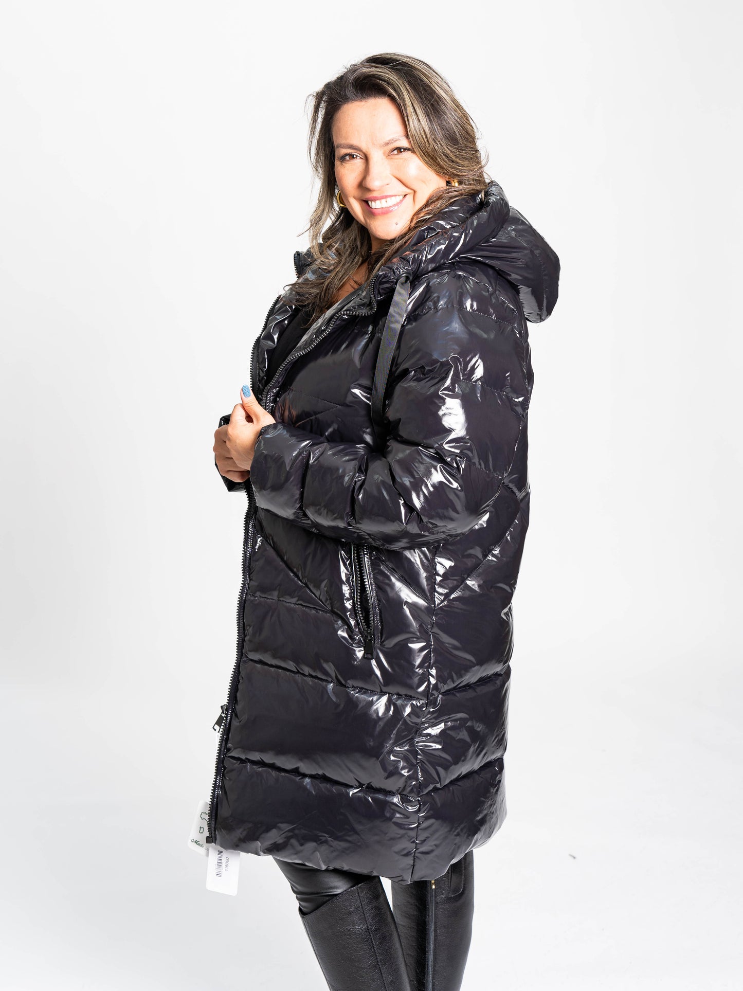 Parka Impermeable Negra