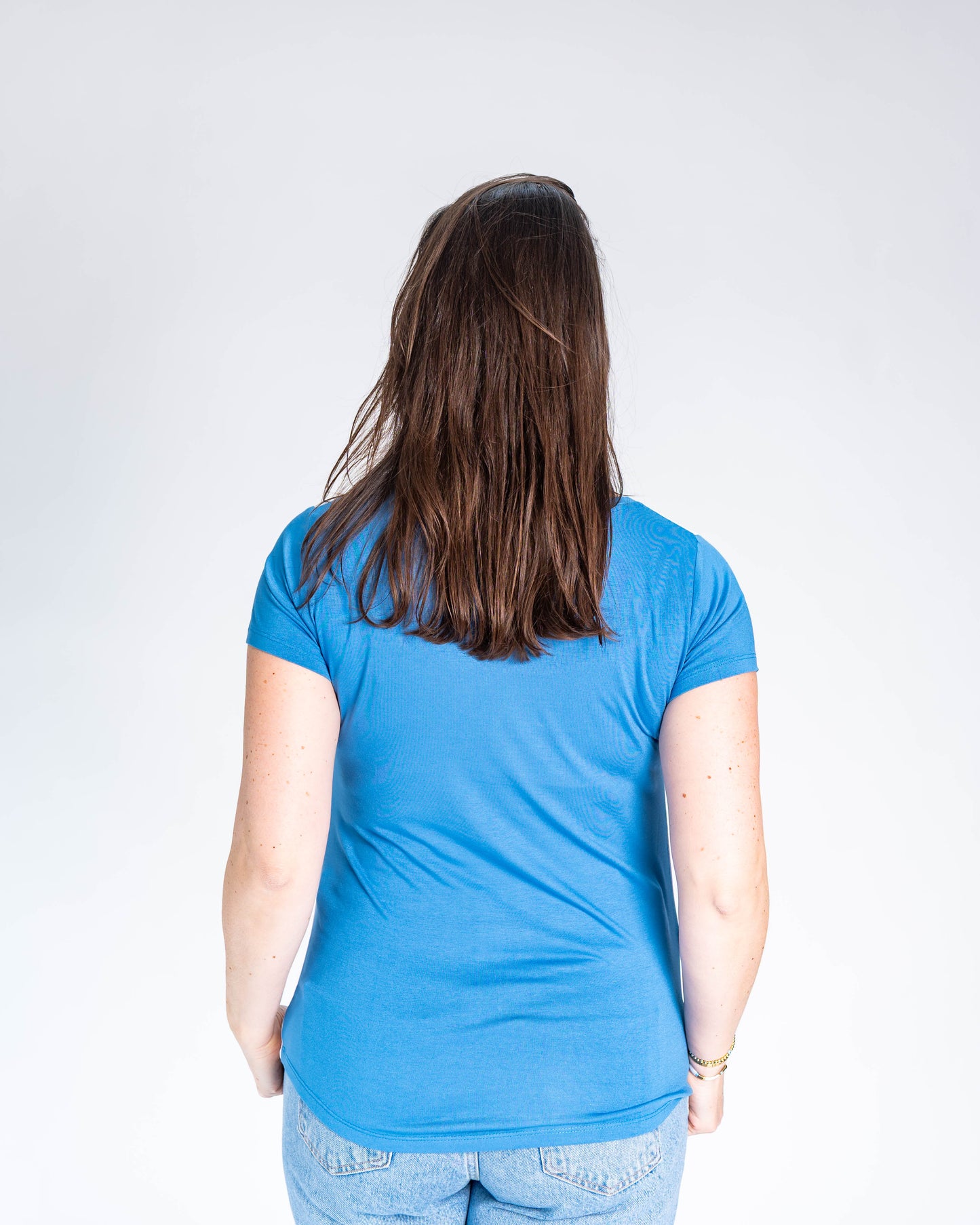 Polera BR Natalia Celeste