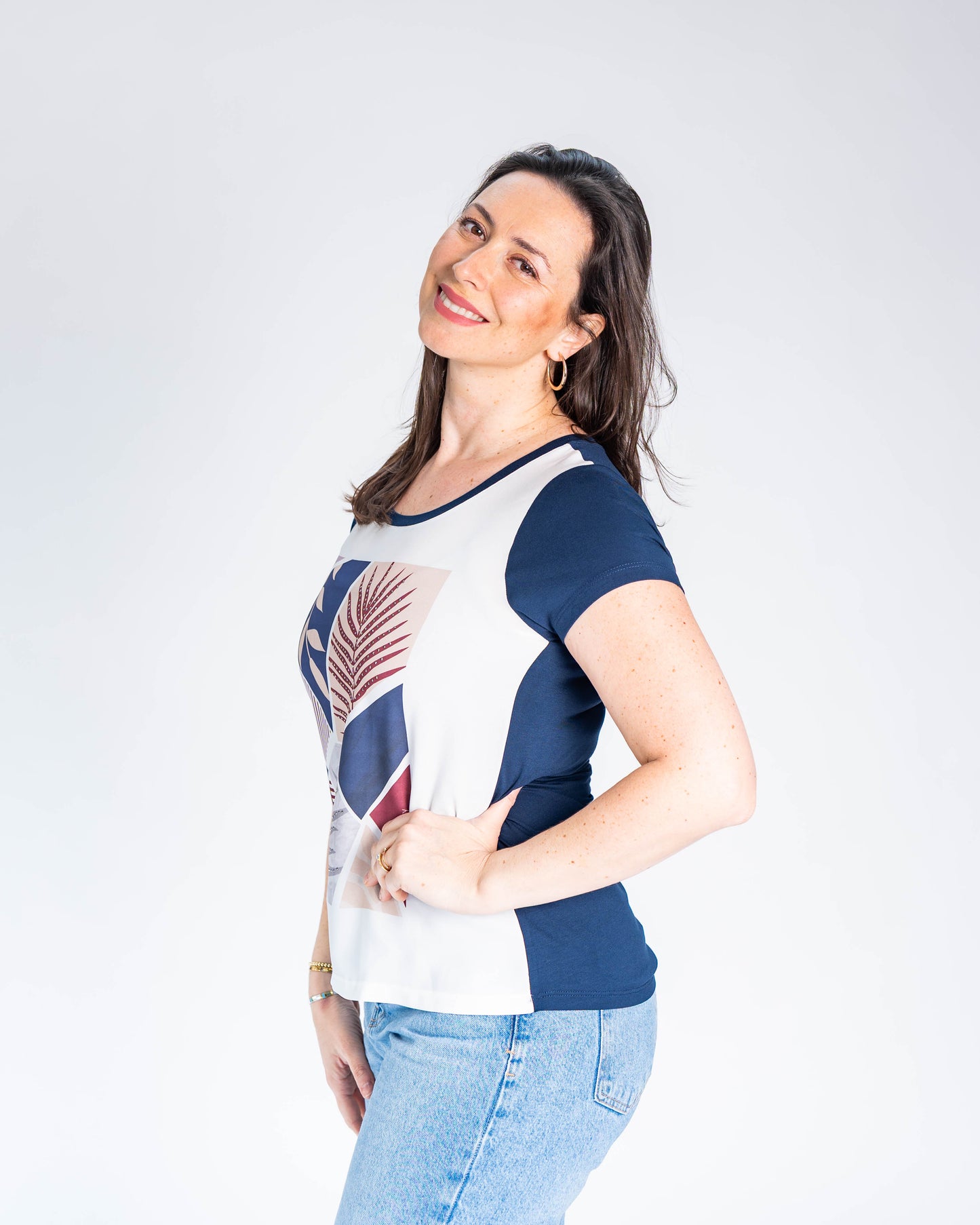 Polera BR Leticia Azul