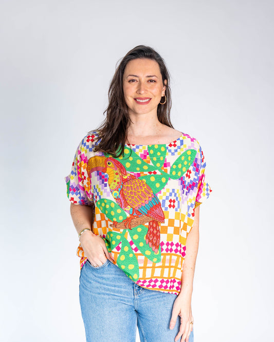 Polera BR Luana Cuadros Clara