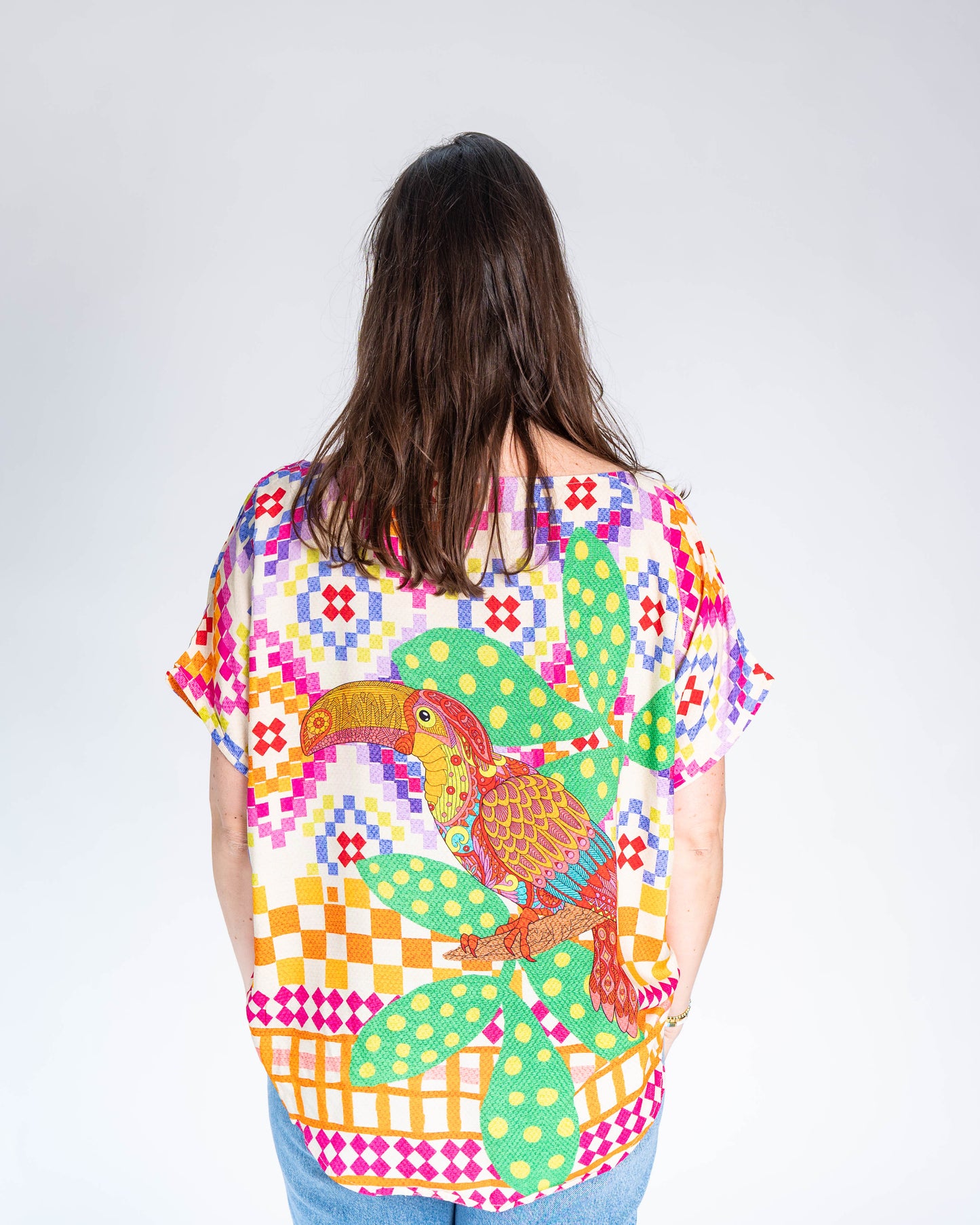 Polera BR Luana Cuadros Clara