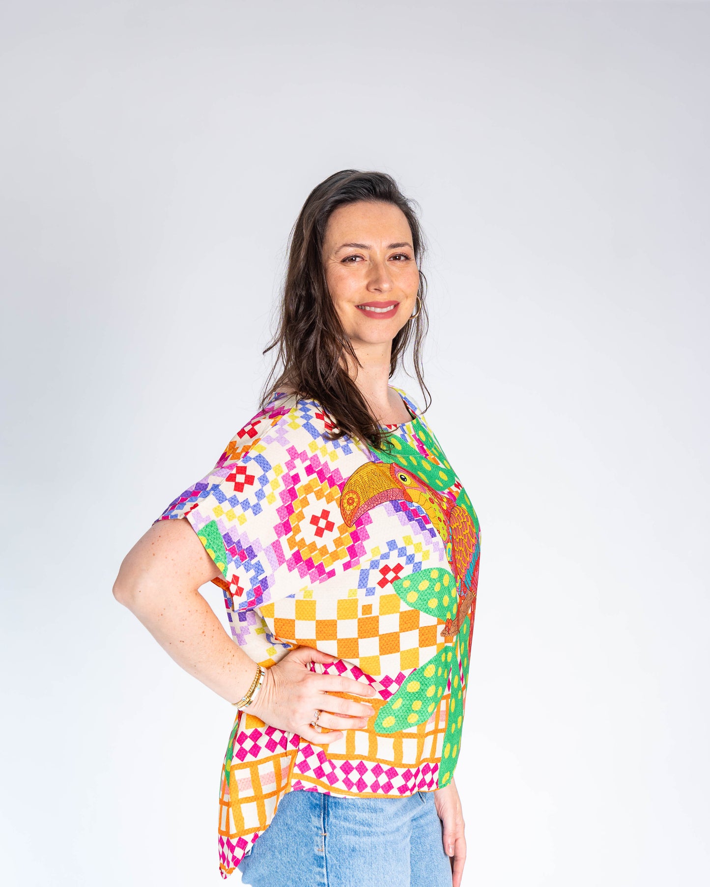Polera BR Luana Cuadros Clara