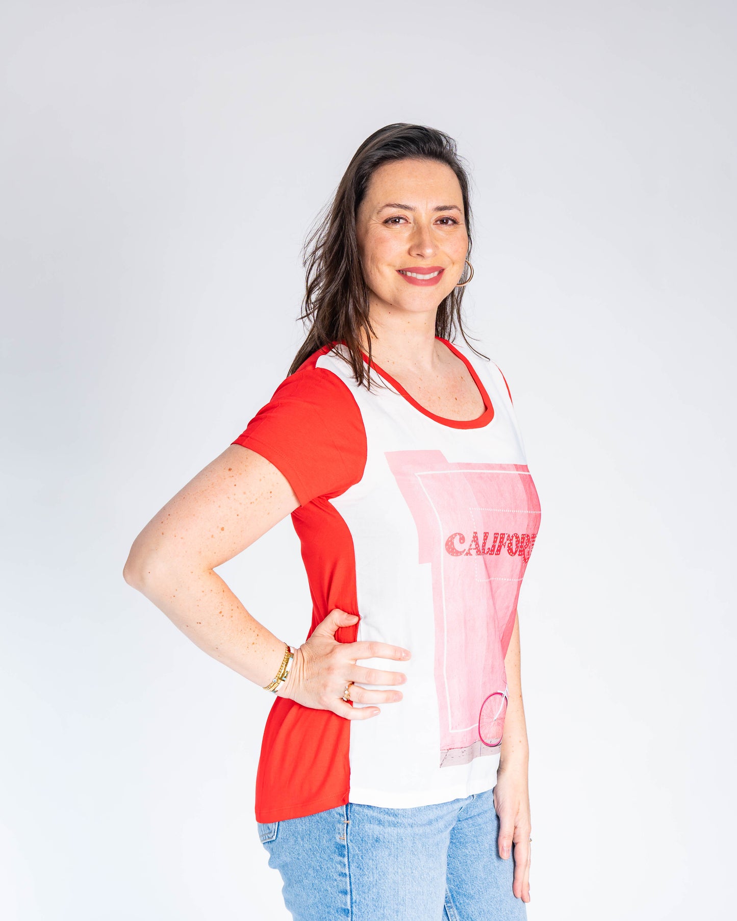 Polera BR Natalia Rojo