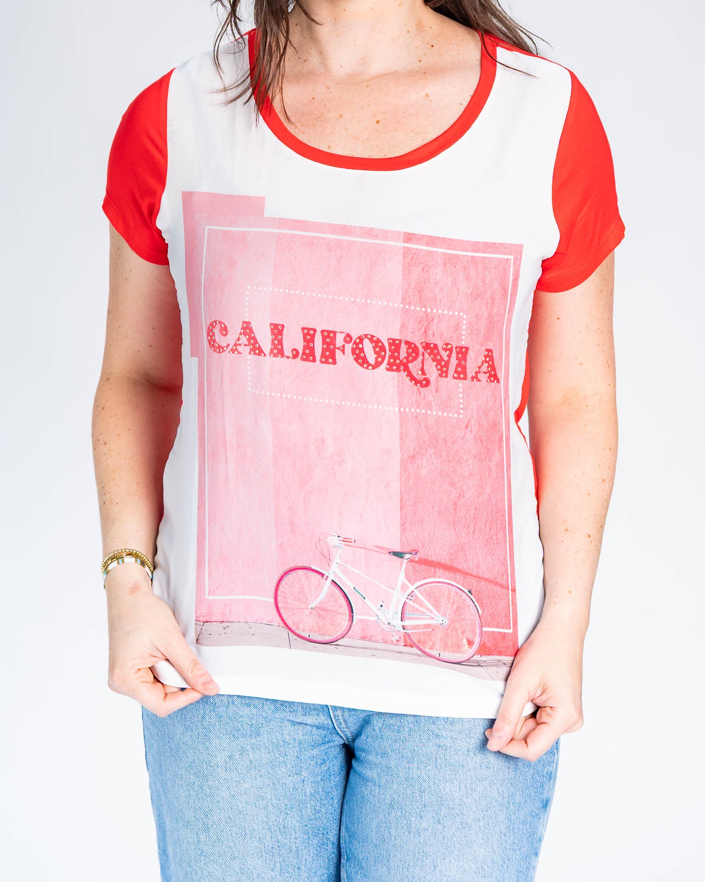 Polera BR Natalia Rojo