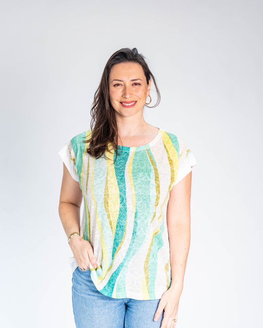 Polera BR Aline Ondas