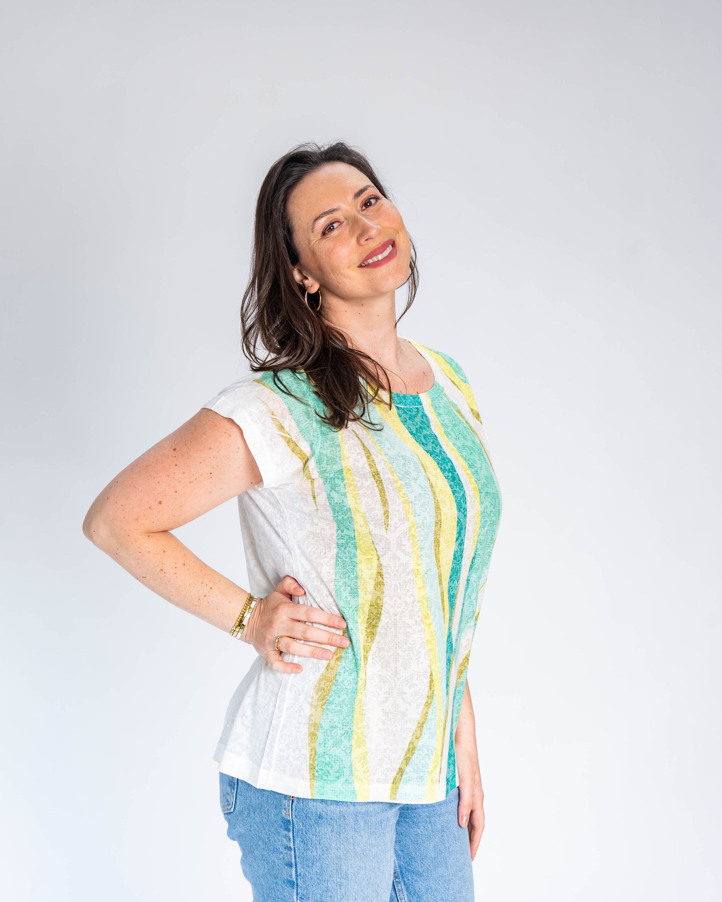 Polera BR Aline Ondas