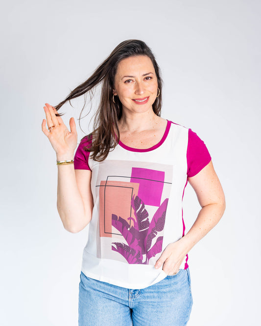 Polera BR Leticia Magenta