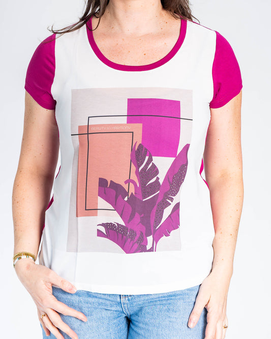 Polera BR Leticia Magenta