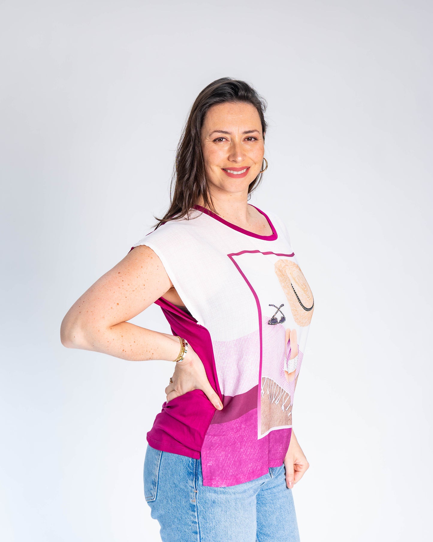 Polera BR Summer Magenta