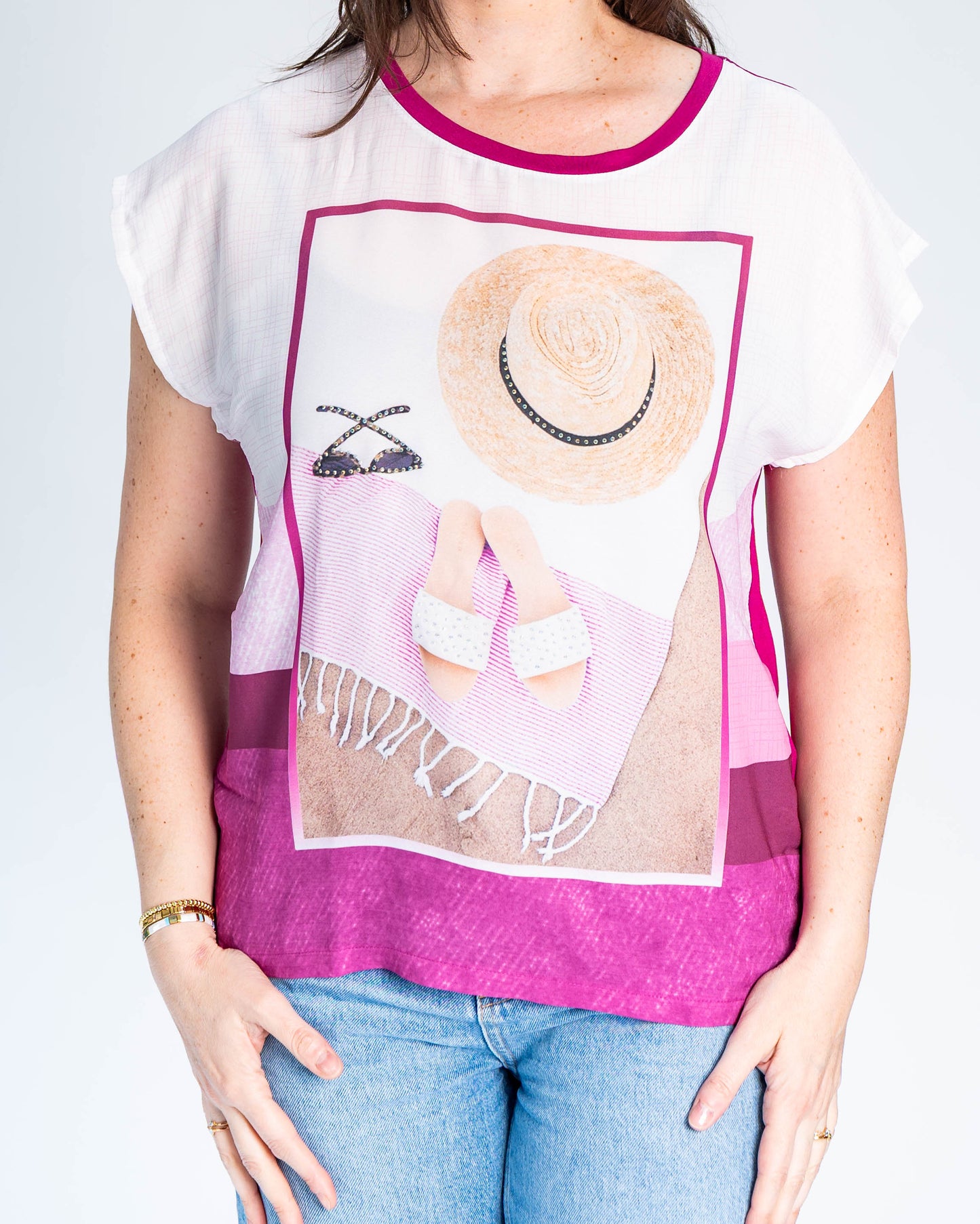 Polera BR Summer Magenta