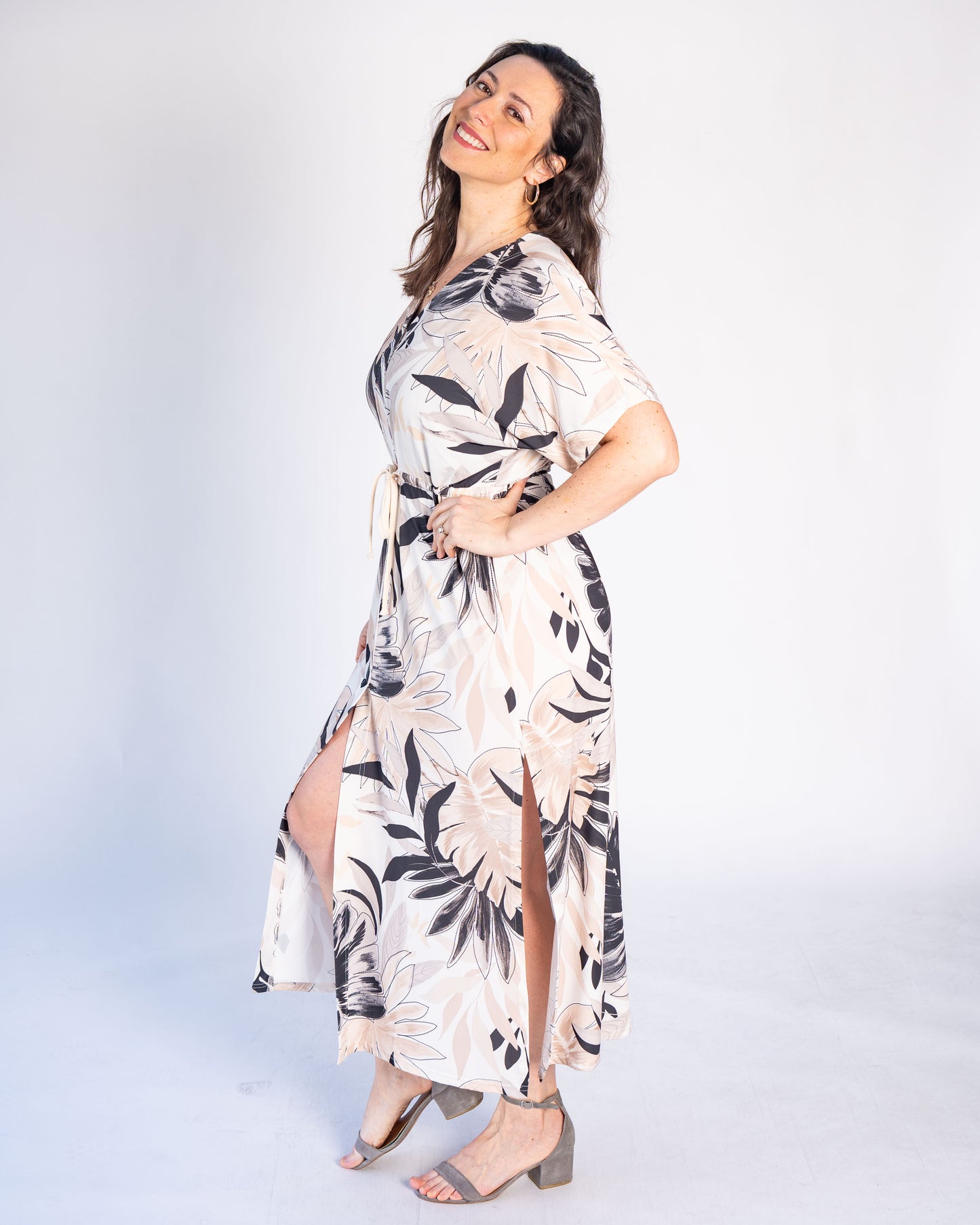Vestido BR Vivianne Negro/Beige