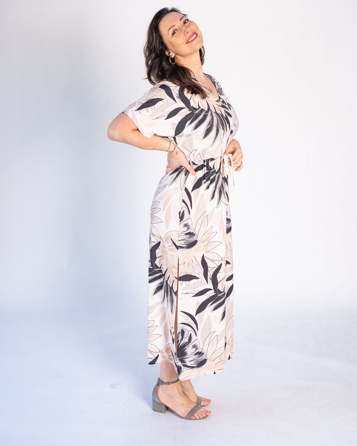 Vestido BR Vivianne Negro/Beige