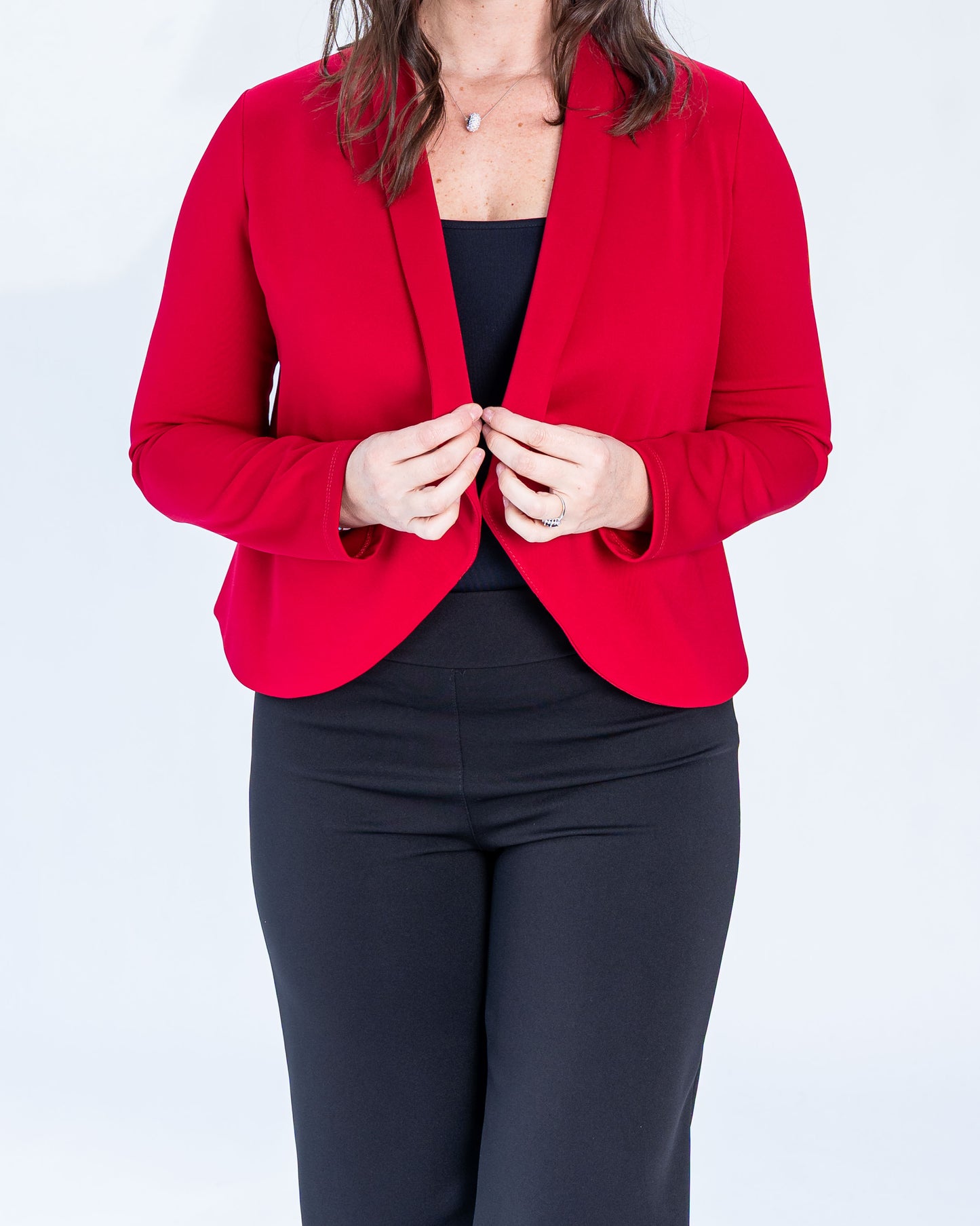 Chaqueta Ignacia Manga Larga Roja
