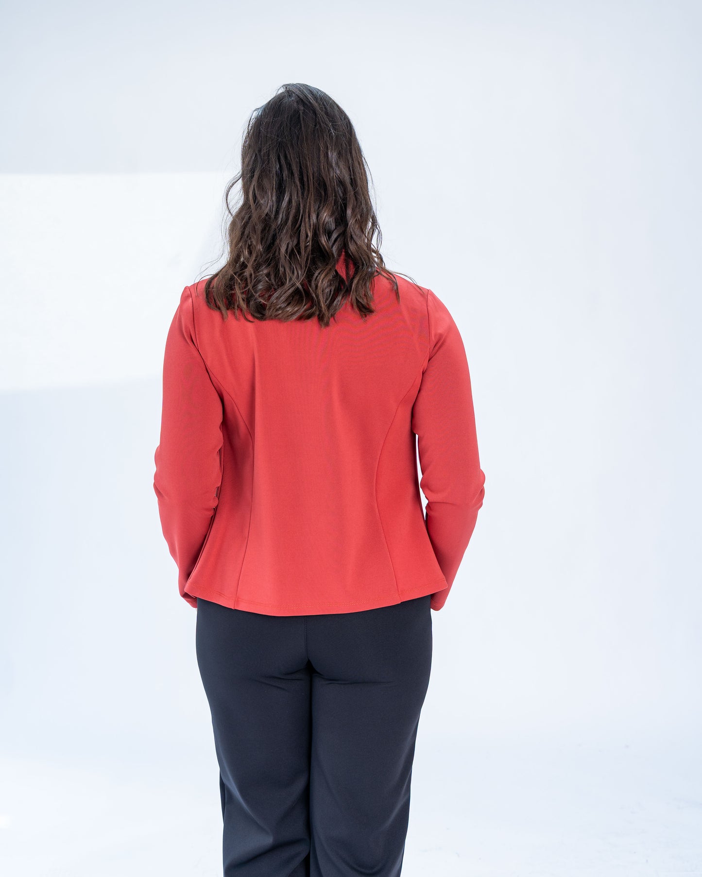 Chaqueta Ignacia Manga Larga Terracota