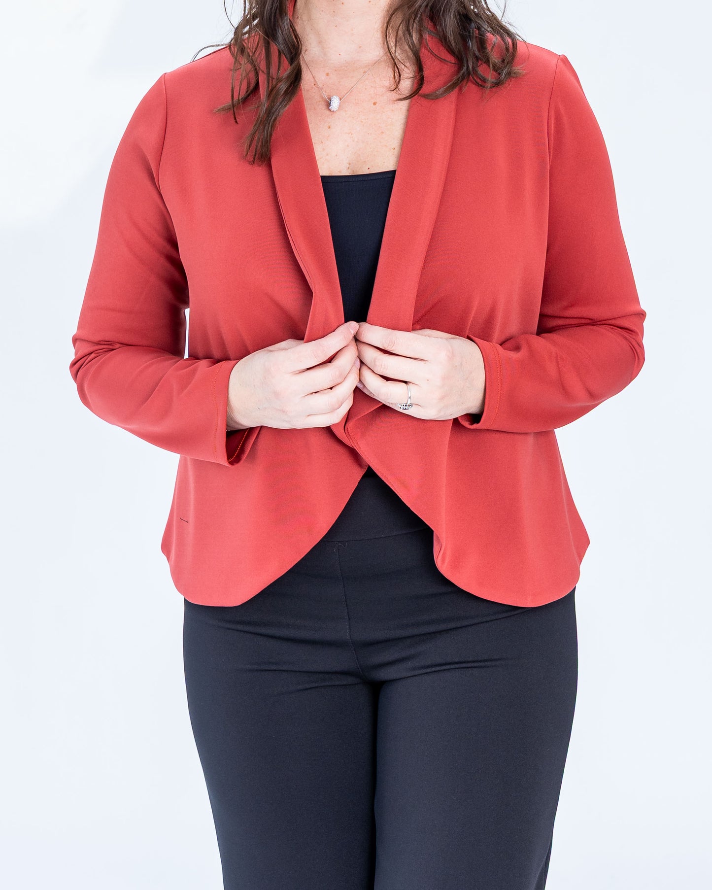 Chaqueta Ignacia Manga Larga Terracota