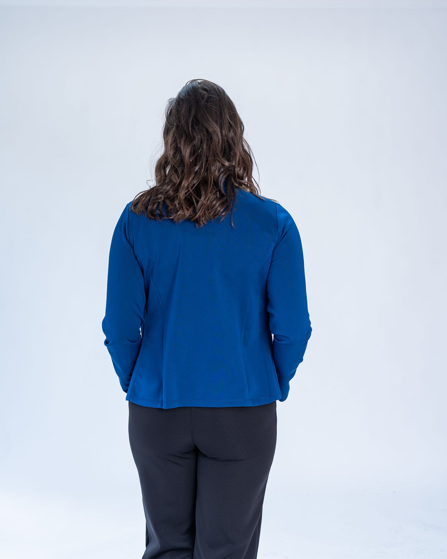 Chaqueta Ignacia Manga Larga Azul