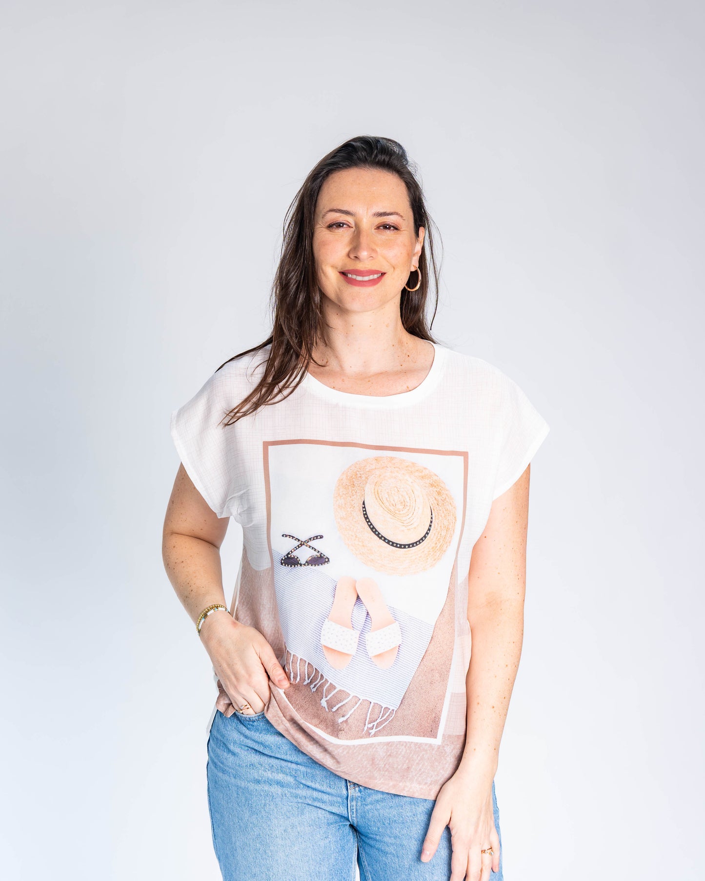 Polera BR Summer Beige