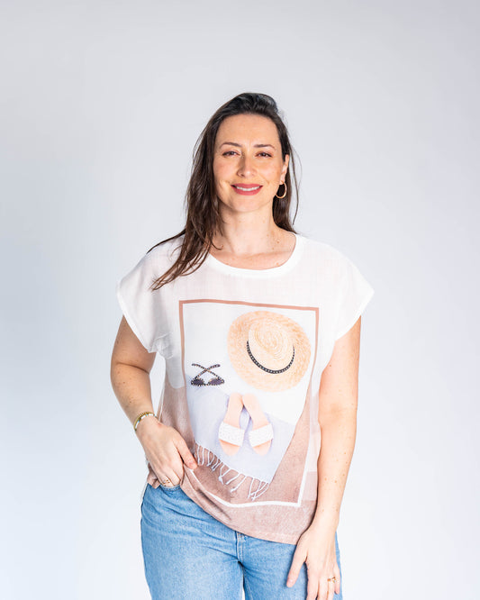 Polera BR Summer Beige