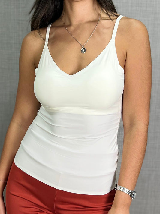 Bralette Tirante Regulable Blanco