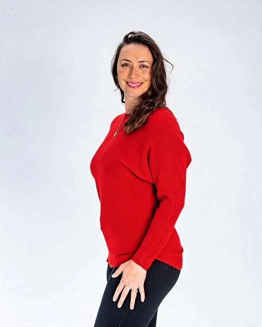 Sweater Martina Rojo