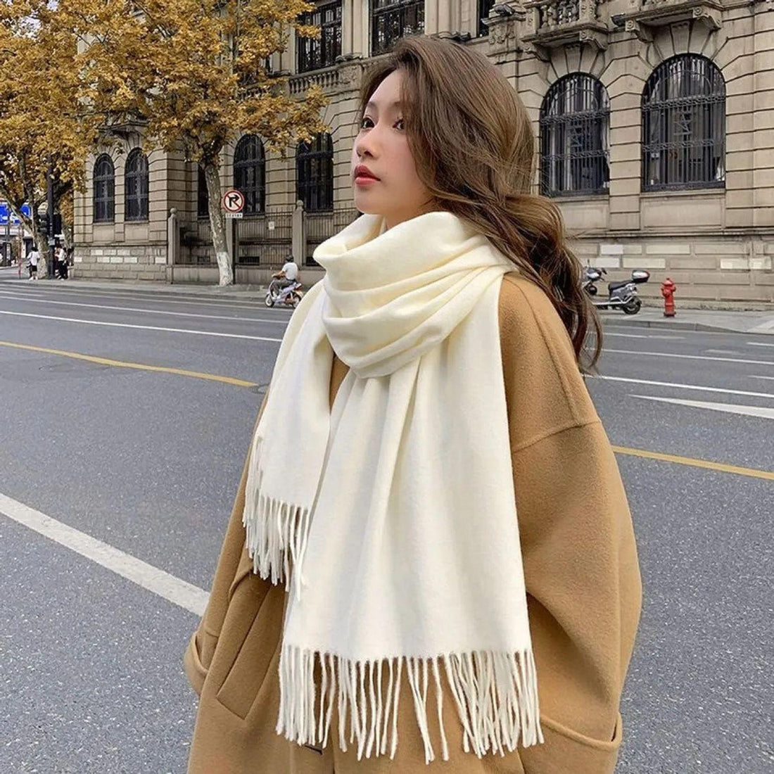 Cómo usar bufandas en otoño | Ideas de outfits mujer | Infinita Boutique