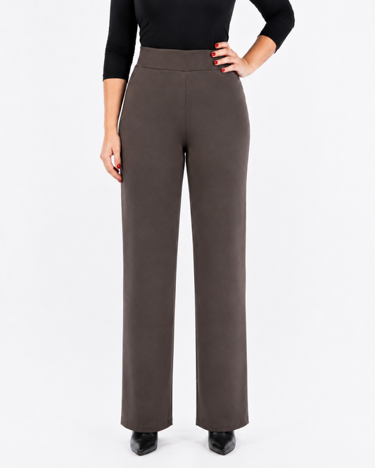 Pantalón Alfredo Café Grisáceo