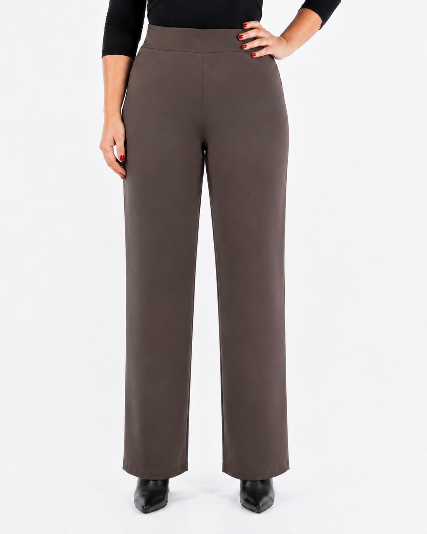 Pantalón Alfredo Café Grisáceo