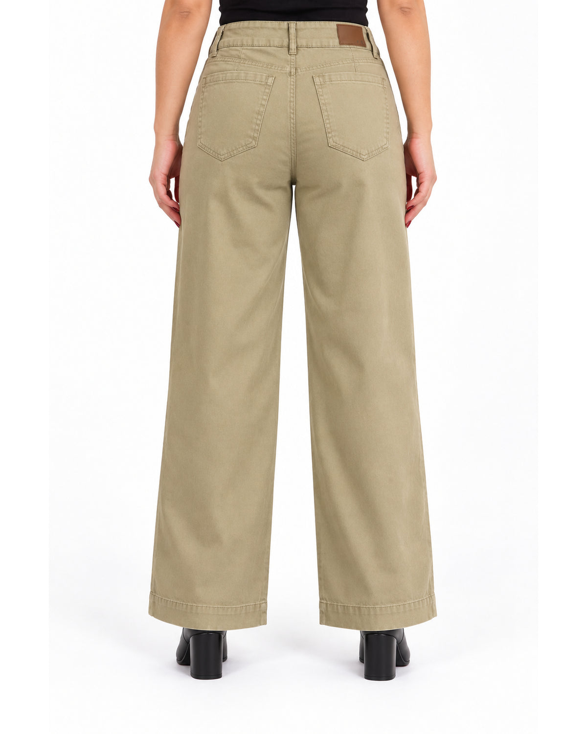 Jeans Martín 2 Botones Beige