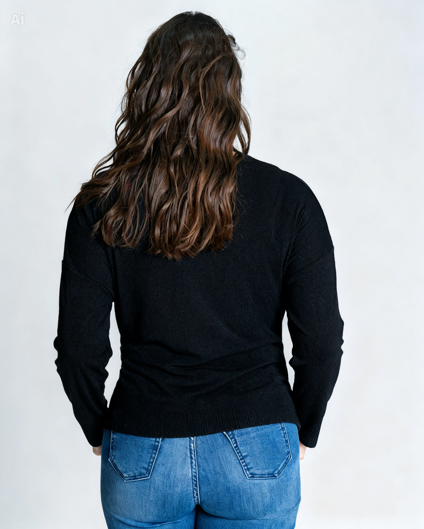 Polera Rosita Hebilla Negro
