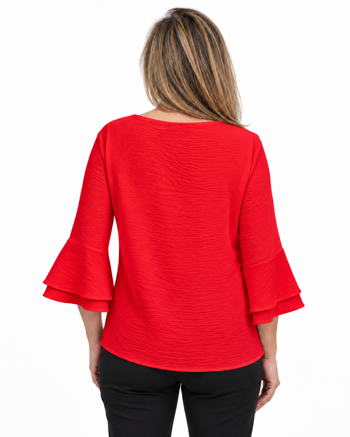 Blusa Elisa Vuelos Rojo